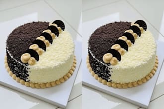 make cake and teach how to do that, explain how to make it