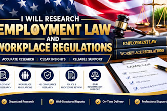 research employment law and workplace regulations