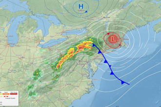 create custom weather maps and visualization