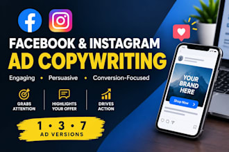 write engaging facebook and instagram ad copy for your business