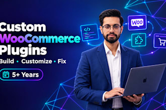 build a custom woocommerce plugin or customization