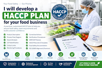 develop a haccp plan for your food business