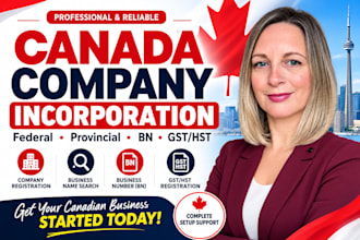 incorporate your canada company, canada business registration, bn and gst hst