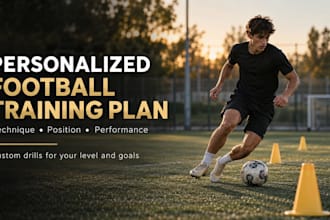 create your individual football training plan