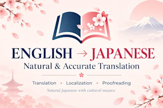 translate english to natural japanese with cultural accuracy