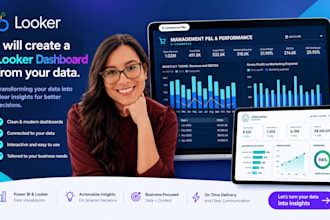 create a looker dashboard from your data
