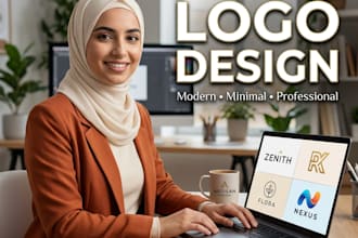 design a modern professional logo for your business