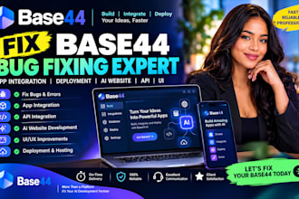 fix base44 webapp bugs base44 expert replit rork app base44 ai app developer