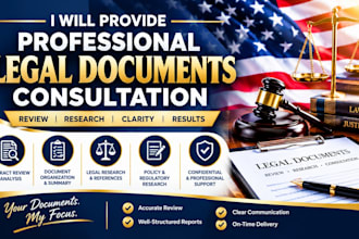 provide professional legal documents consultation
