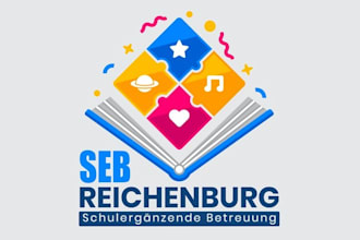 design supplementary school care kids care logo