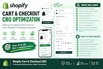 optimize your shopify cart checkout for higher conversions cart abandonment cro