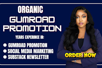 promote gumroad product gumroad digital marketing with product with organic post