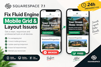 fix squarespace 7 1 fluid engine mobile grid and layout issues