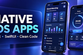 develop a native ios app using swift