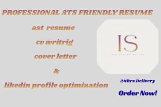 craft an ats friendly professional resume and cover letter