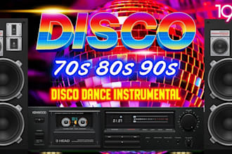 produce custom disco beats, disco pop and city pop funk music 80s professionally