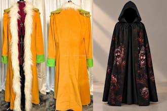 sew custom fabric cosplay costume anime cosplay outfit character costume outfit