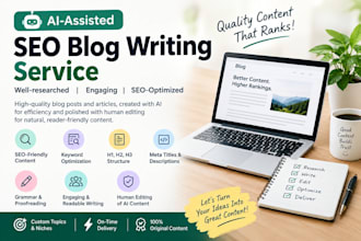 be your expert SEO content writer for powerful content optimization