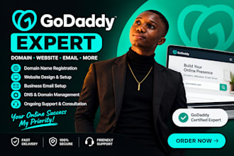 connect your godaddy domain to shopify, wix, wordpress or ghl