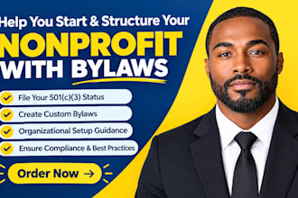 help you start and structure your nonprofit with bylaws