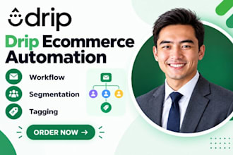 setup drip ecommerce workflow drip customer journey segmentation drip tagging