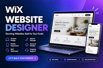 design your wix website landingpage, wix automation, wix website, wix ecommerce