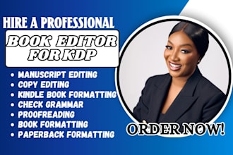 check manuscript grammar, kdp book editing, formatting for kindle publishing