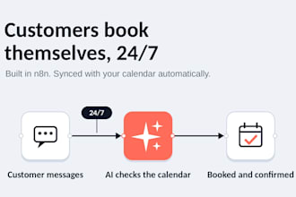 build an n8n ai booking agent for your business