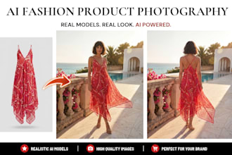 create ai fashion product photography