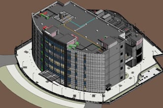 create revit bim model,3d digital twin,interactive 3d poc cloud for bms platform