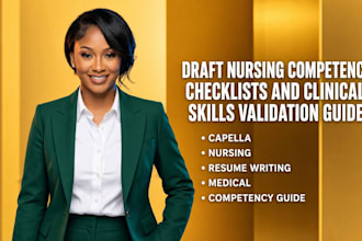 draft nursing competency checklists and clinical skills validation guide