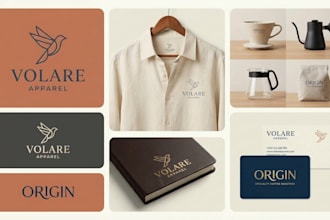 crearé un logo profesional y personalizado para tí