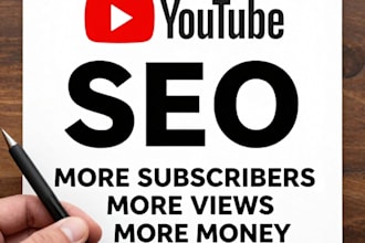 thoroughly optimise your youtube SEO