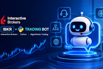 build ibkr bot interactive brokers trading bot python algorithmic trading