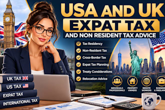 provide USA and UK expat tax and non resident tax advice