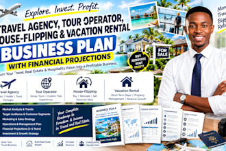 create travel agency tour operator house flipping vacation rental business plan
