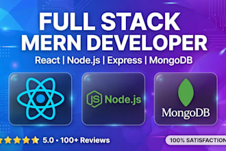 develop full stack mern app with react node mongodb