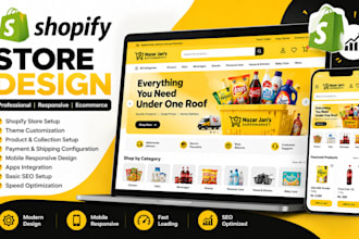 design and customize your shopify store