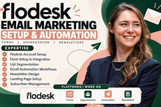 setup flodesk email automation workflow campaign flodesk segmentation newsletter