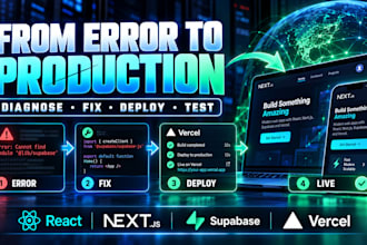 fix bugs in your react nextjs or ai built web app