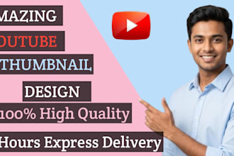 design catchy youtube thumbnails