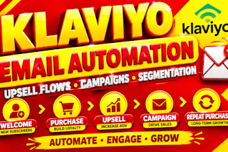 set up klayivo automation upsell flows a promotional email campaign