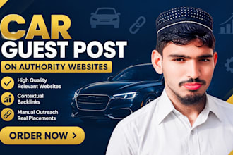 publish a car guest post on a relevant car website