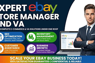 be your professional ebay virtual assistant