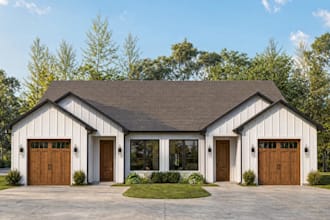 skp3d residential home,farmhouse duplex,living interior,fireplace,bedroom design