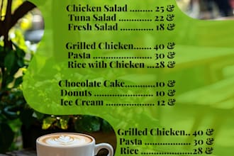 do pro menu design