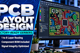 route your custom pcb layout and generate factory ready gerbers