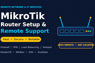 configure and troubleshoot your mikrotik router