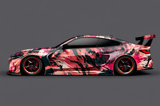 do vehicle wrap design car wrap design