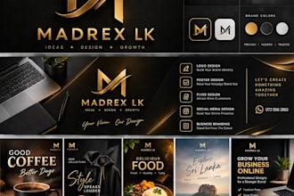design a professional and luxury logo for your business